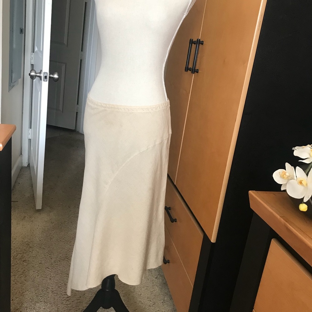 FOREVER 21 - Linen Asymmetrical Skirt